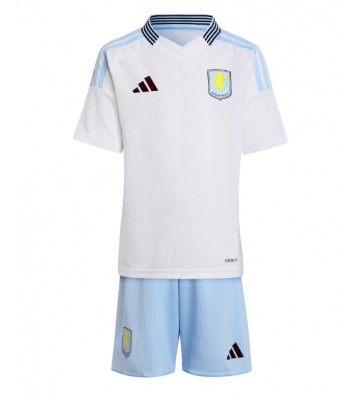 Aston Villa John McGinn #7 Udebanetrøje Børn 2024-25 Kortærmet (+ Korte bukser)